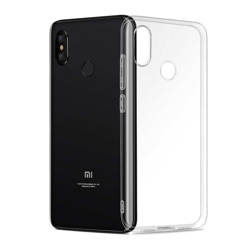 Bakeey Transparent Ultra Thin Shockpoof Hard PC Back Cover Protective Case for Xiaomi Mi Play Non-or