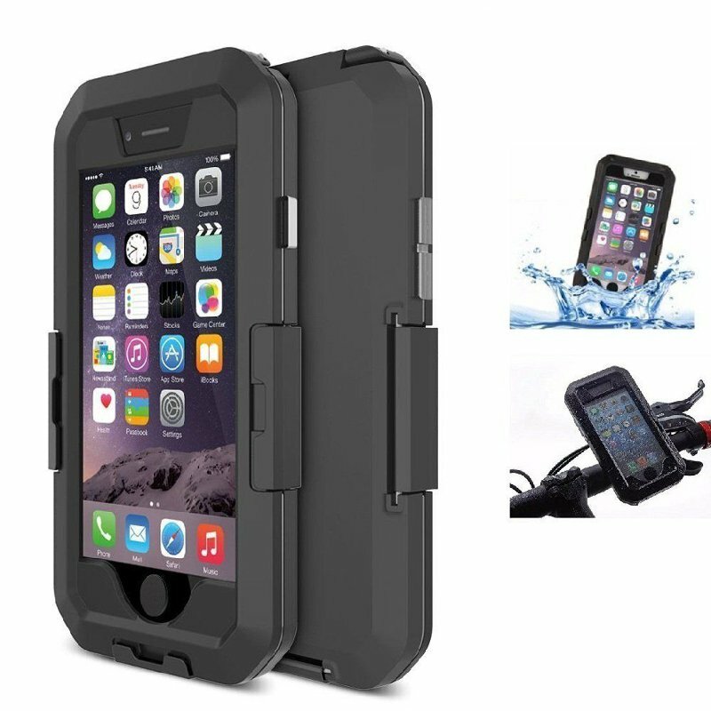 IPX8 Waterdichte Zak Tas Case Cover Fiets PhonE-Mount Holder Voor iPhone 6 6s 4,7 inch