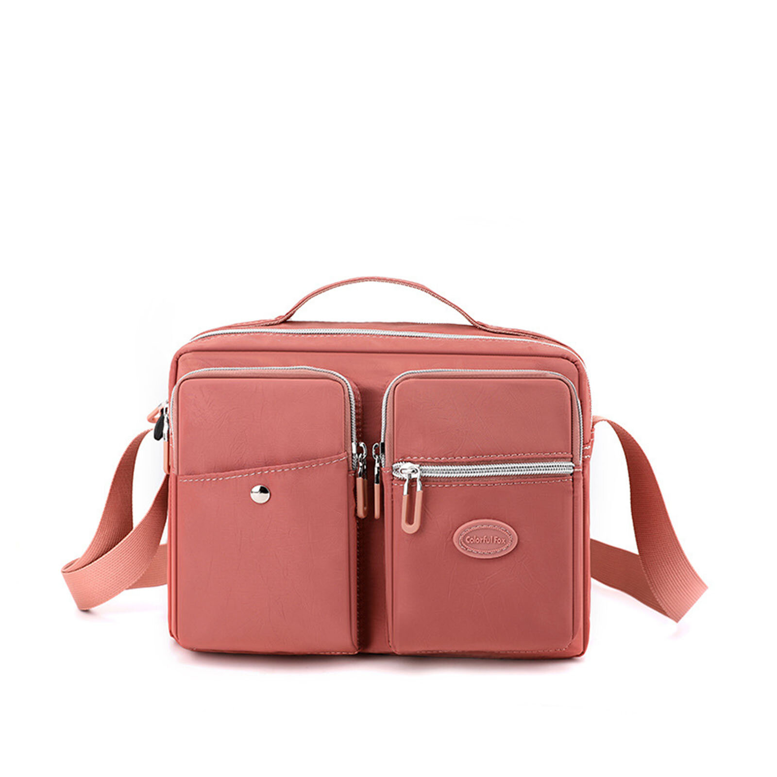 JOSEKO Women Nylon Large Capacity Waterproof Casual Handbag Shoulder Bag Messenger Bag