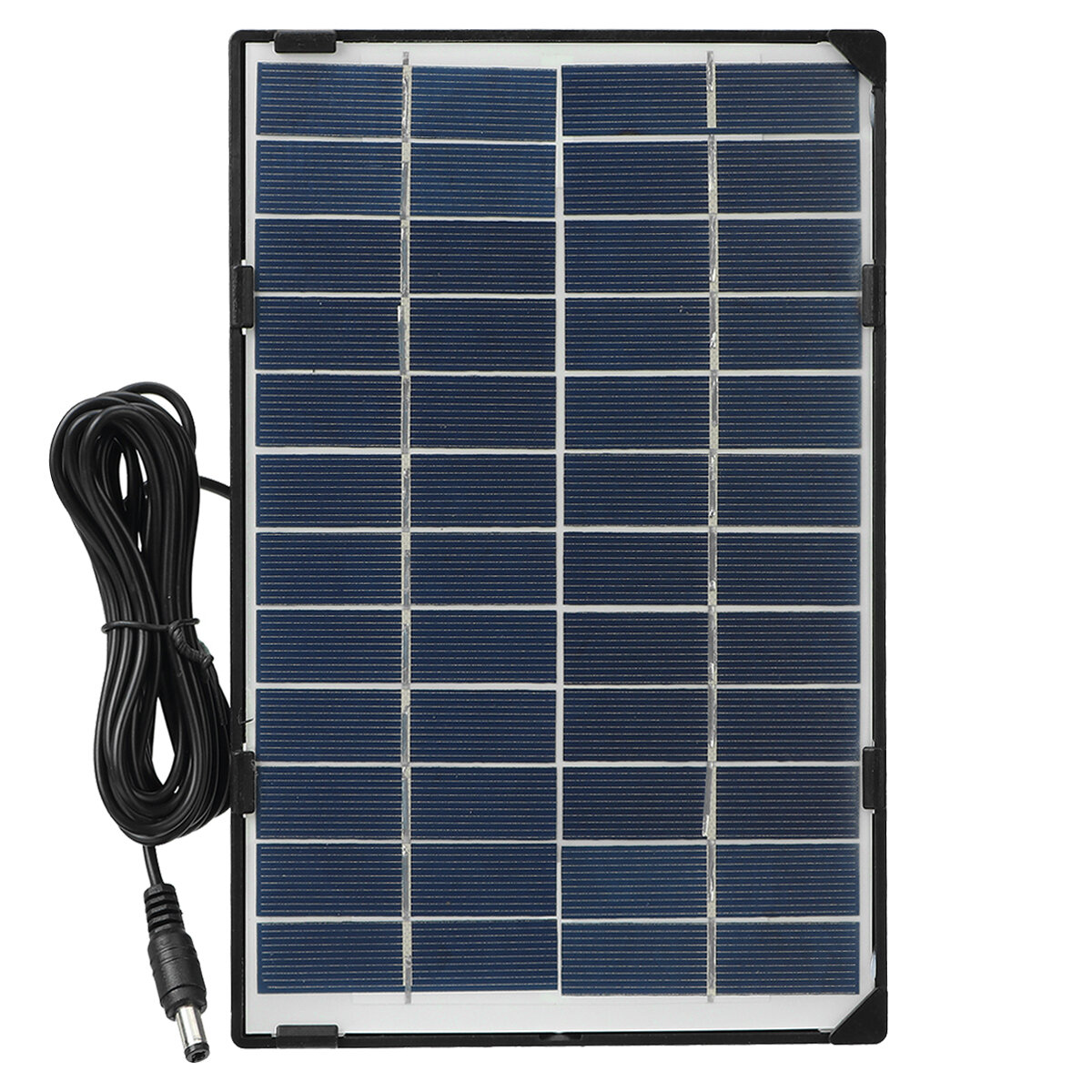 Carregador de painel solar dobrável 12V para acampamento Banco de energia solar USB para mochila com cabo de 3 m