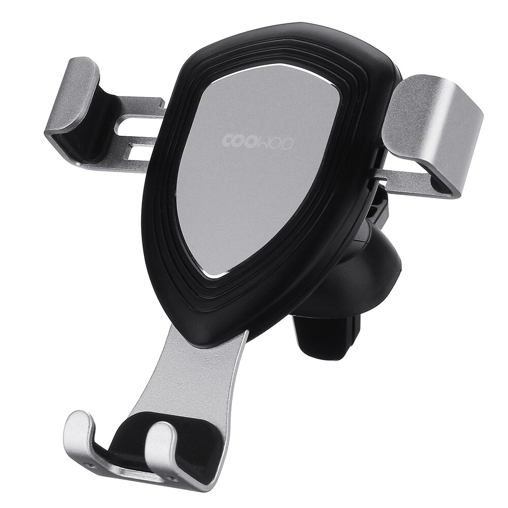 US$14.69 XIAOMI COOWOO Car Phone Holder Gravity Linkage Metal Air Vent Mount for iPhone XS Max Interior Accessories from Automobiles & Motorcycles on banggood.com