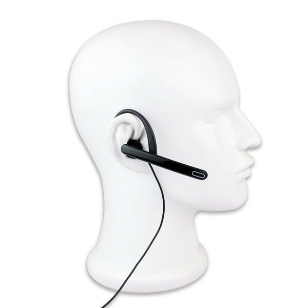 Soft Ear Hook Earpiece 2 Pin PTT w/ Mic Headset for UV-5R 888S 777S 666S BaoFeng 