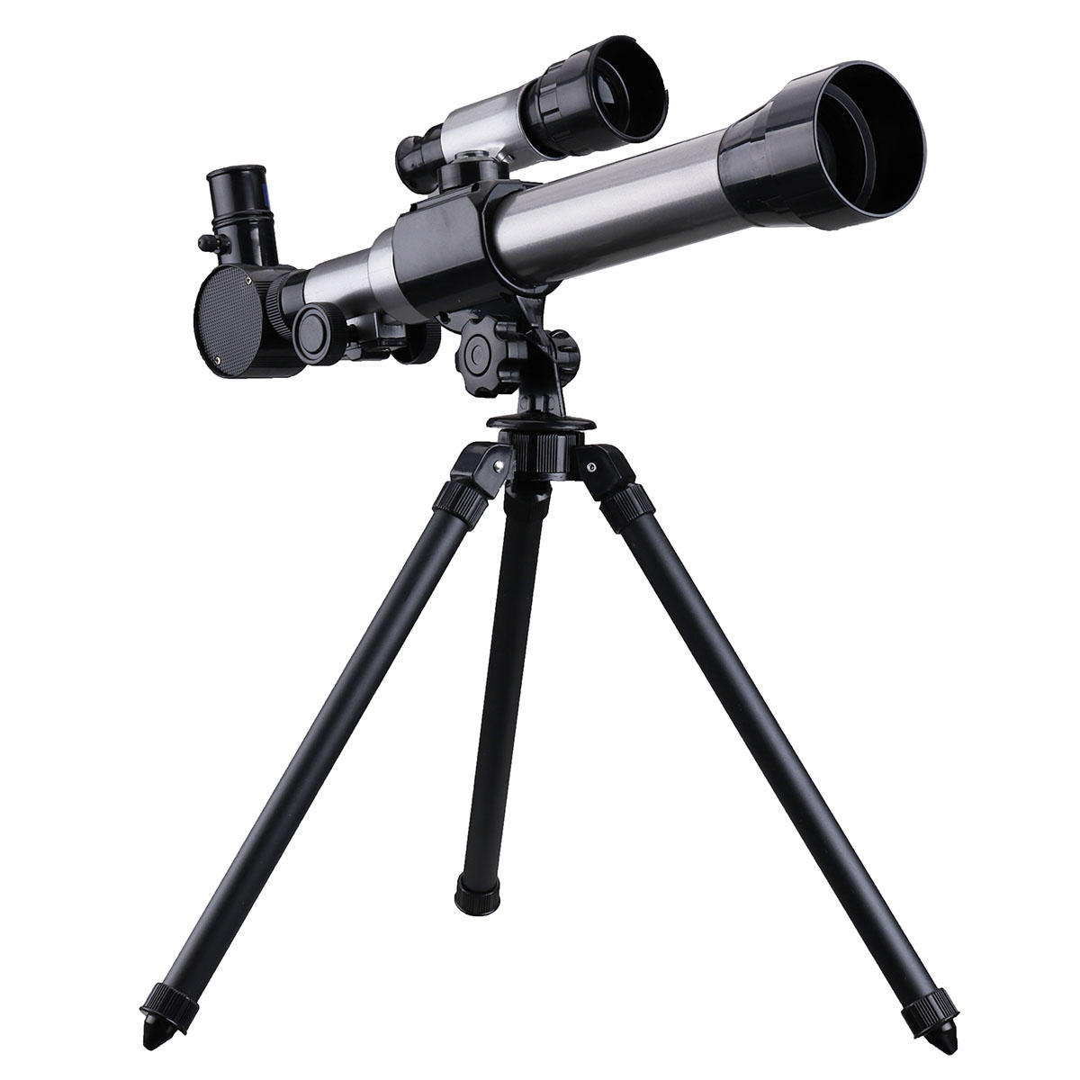 170mm Çocuk Başlangıç ​​Astronomik Refraktör Teleskop Outdoor Kampçılık Refraktif Gözler Tripod