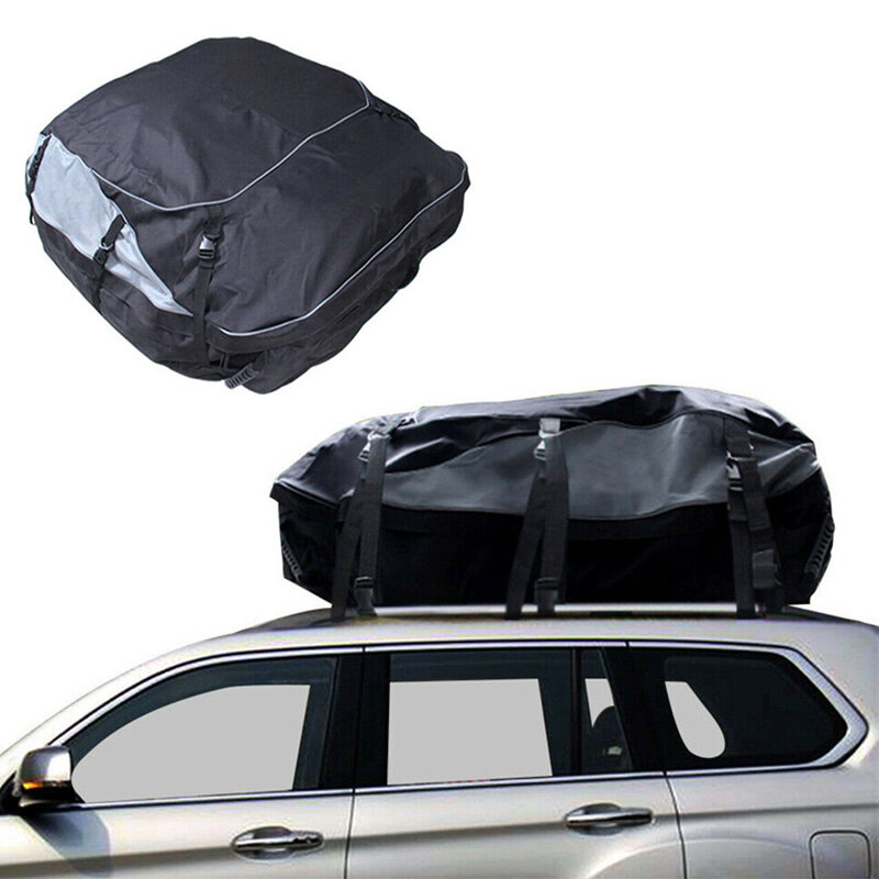160x110x45 CM étanche voiture toit porte-bagages sac transporteur de fret 600D Oxford tissu stockage de bagages voyage SUV Van pour voitures