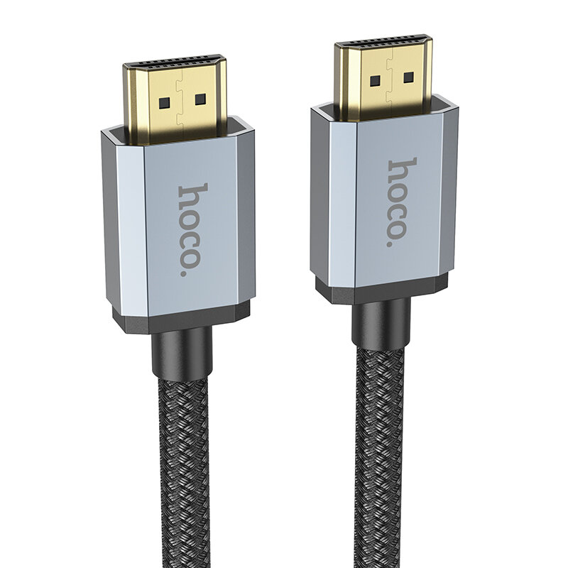 HOCO US03 Male naar Male HDMI-compatibele kabel 4K 60Hz HDTV 2.0 kabel 1M lang voor pc laptop monito