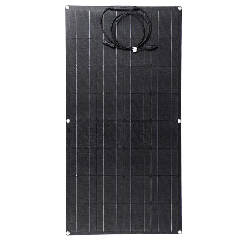 Zestaw elastycznego panelu słonecznego LEORY 90W Kompletna ładowarka słoneczna 18 V Złącze DIY System energetyczny Ładowanie smartfona łódź kempingowa