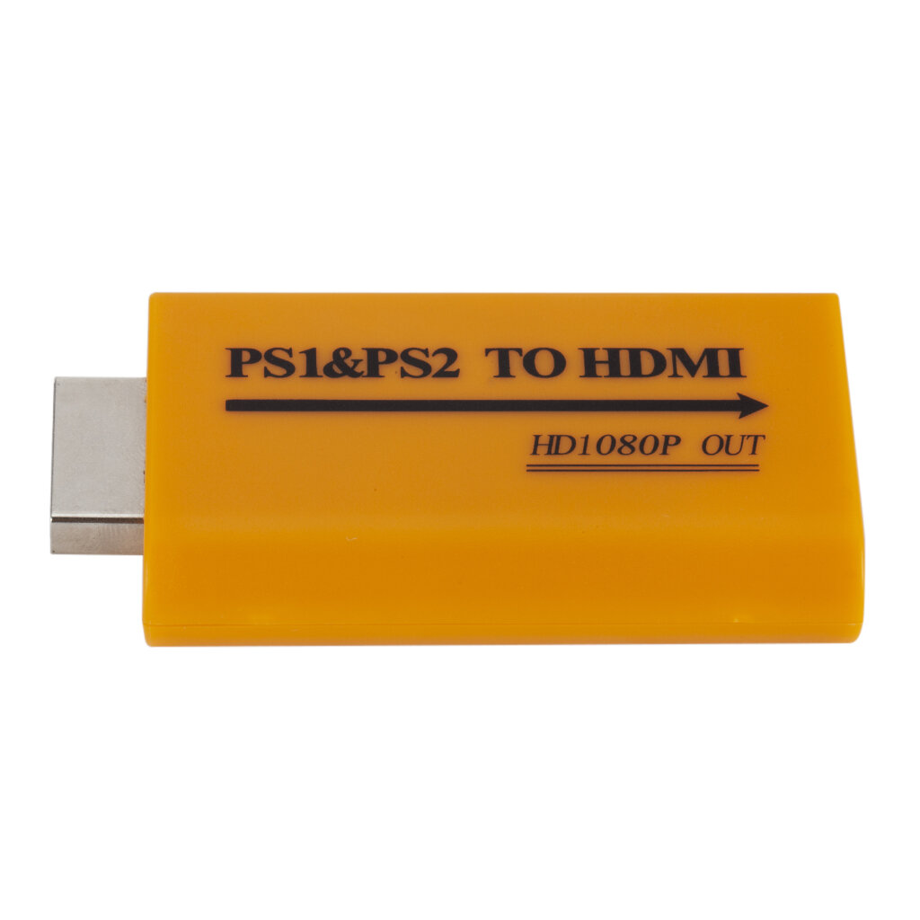 PS1 PS2 Naar HDMI Converter Adapter 1080P Uitgang USB-kabel voor Sony PS1 PS2 Game Console