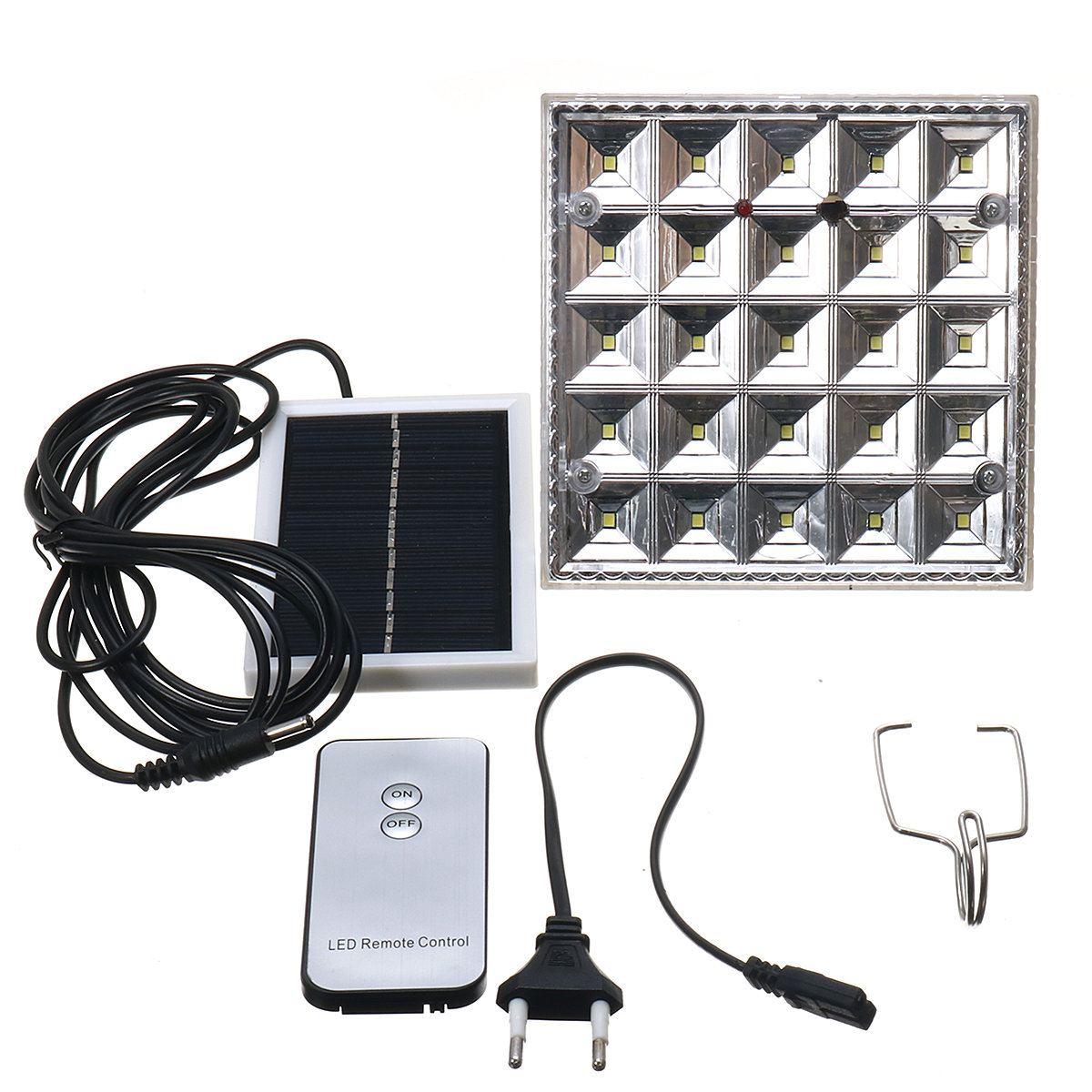 IPRee ™ 25 LED Solar Kampçılık Işık Asma Tente Lamba Fenerli Uzakdan Kumanda