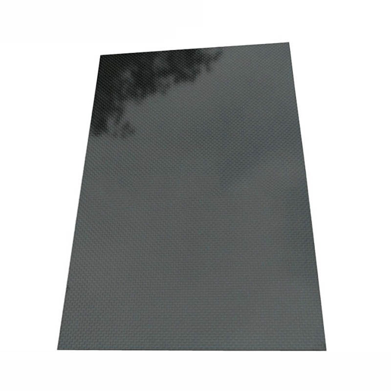 200x300x(0.5-5)mm 3K Black Plain Weave Carbon Fiber Plate Sheet Glossy Carbon Fiber Board Panel High Composite RC Materi