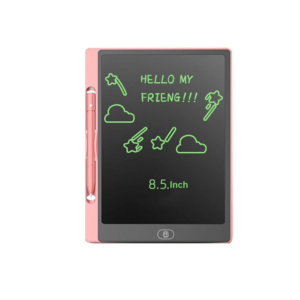 Aituxie 8.5inch LCD Writing Pad Electronic Handwriting Board Painting Graffiti Drafting Home Notice Board For Children Home Decor