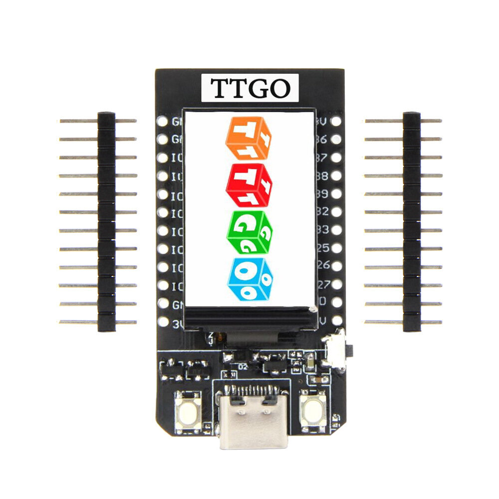 TTGO T-Display ESP32 CP2104 Módulo WiFi bluetooth 1.14 Inch LCD Placa de desarrollo LILYGO para Arduino - productos que