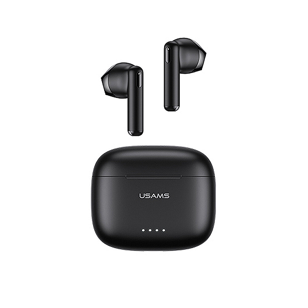 

USAMS-US14 TWS bluetooth 5.3 Earphone Stereo Sound AAC HD Audio 13mm Speaker ENC Noise Cancelling 400mAh Battery Auto Pa