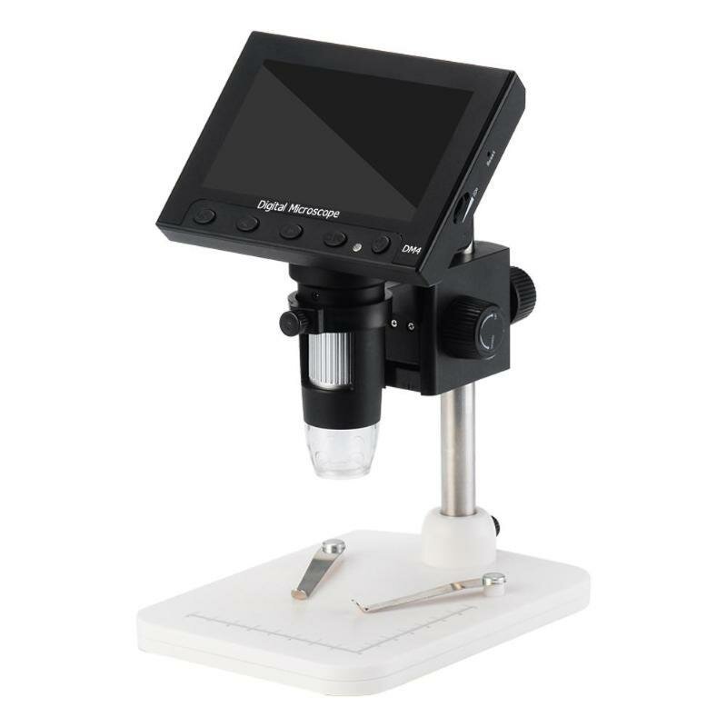 Microscópio eletrônico de USB Digital da lente de aumento de 1000 x de 2.0MP exposição de 4,3 polegadas LCD