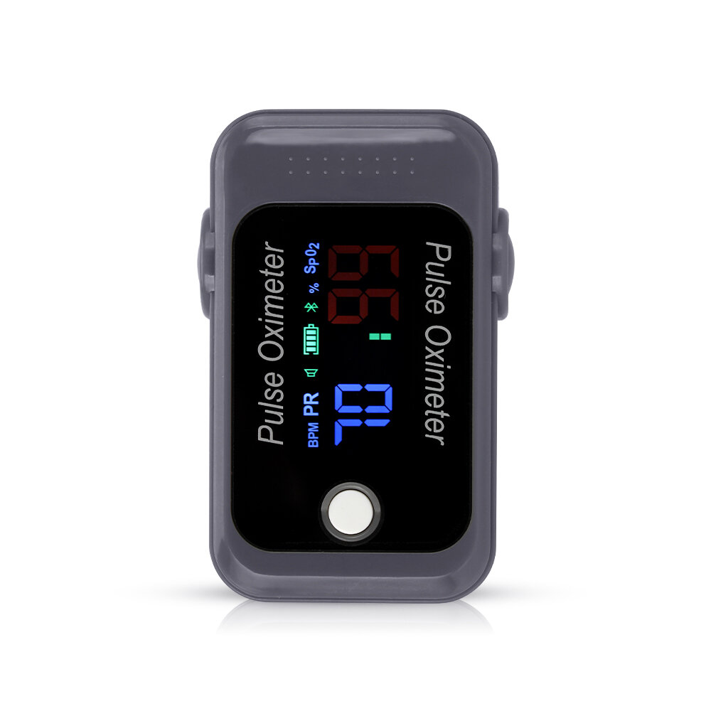 Android iOS Bluetooth 4.0 ／ 5.0 Fingertip Pulse Oximeter Accurate Smart Household Child Adult APP Pulse Oximeter PR SpO2
