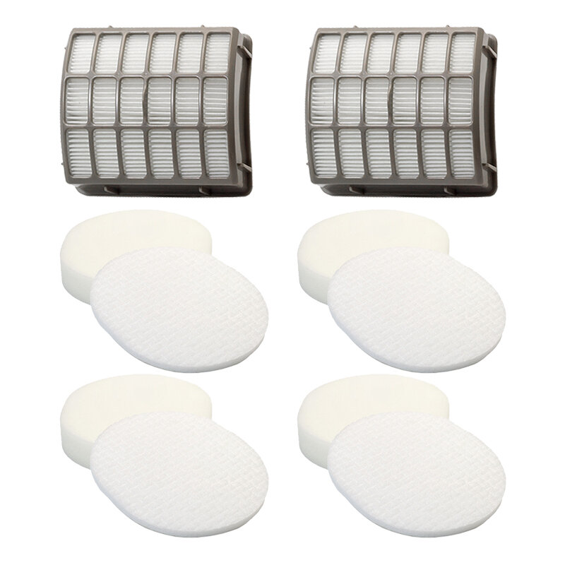 

10pcs Replacements for Shark nv80 Vacuum Cleaner Parts Accessories HEPA Filters*2 Filter Cottons*8 [Non-Original]