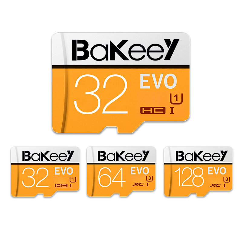 

Bakeey BK-TF3 EVO Memory TF Flash Карта SDHC 16G / 32G SDXC 64GB 128GB Карта памяти Class10 C10 UHS-I TF / SD-карты с ад