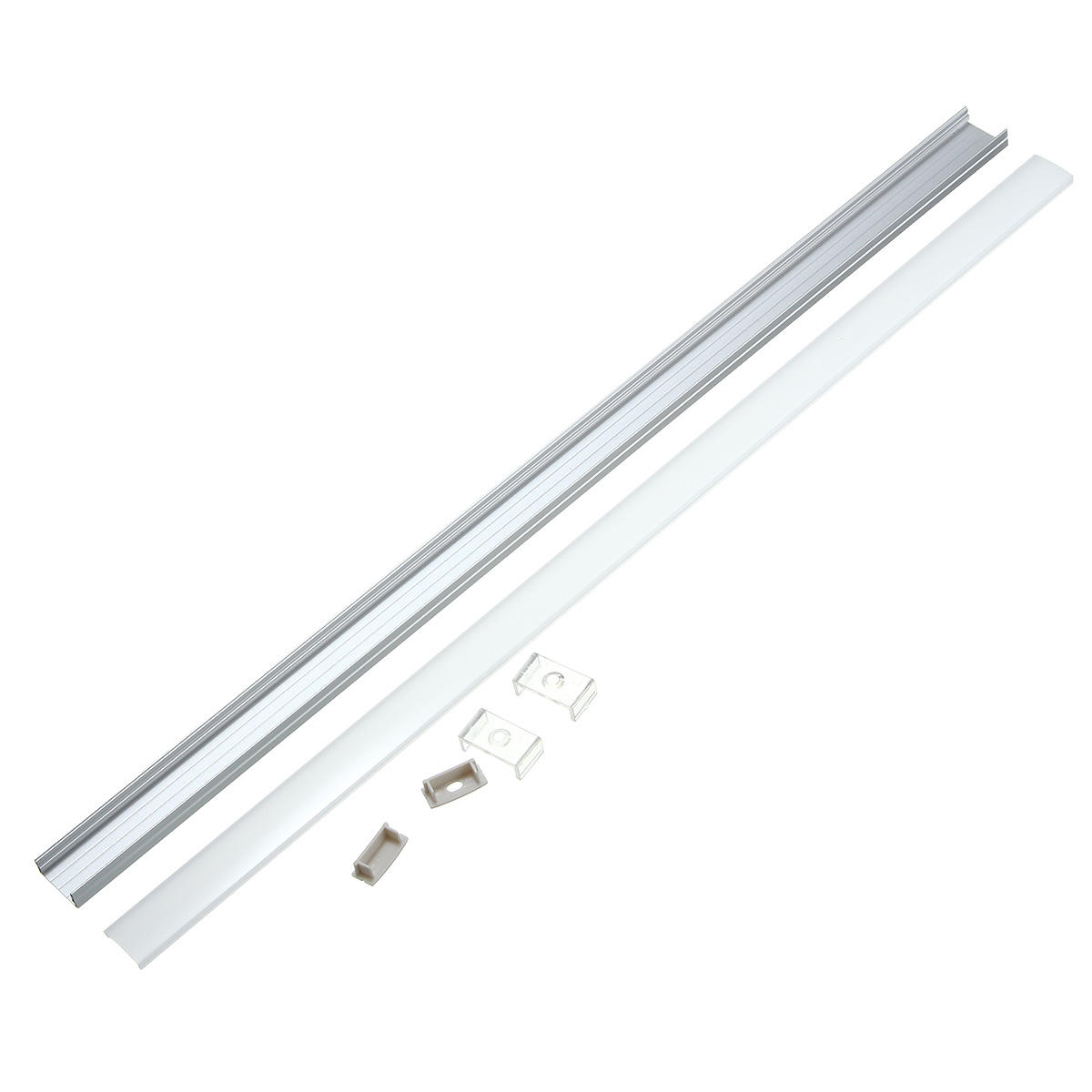 30 / 50CM XH-U5 U-Style Aluminium Channel houder voor LED Strip Light Bar onder kabinet Lamp Lightin