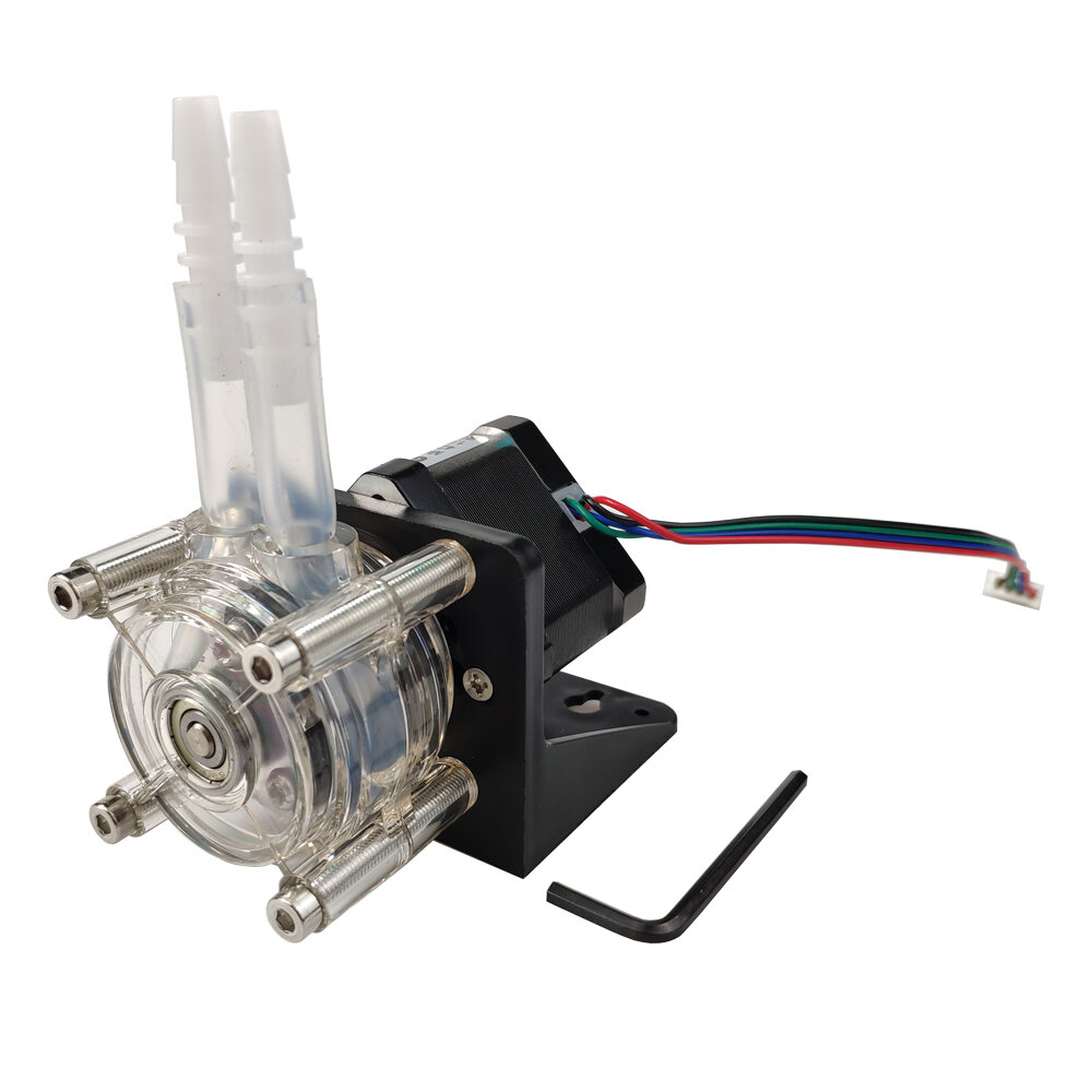 

Large Flow Anticorrosion Peristaltic Pump Stepper Motor With Right Angle
