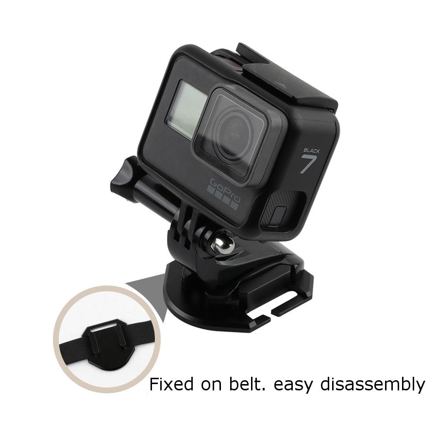 MOLLE Tactische Vest Base Camera Mount Opknoping Riem Gesp Haak Accessoires voor GoPro 7 6 5 SJ600 X