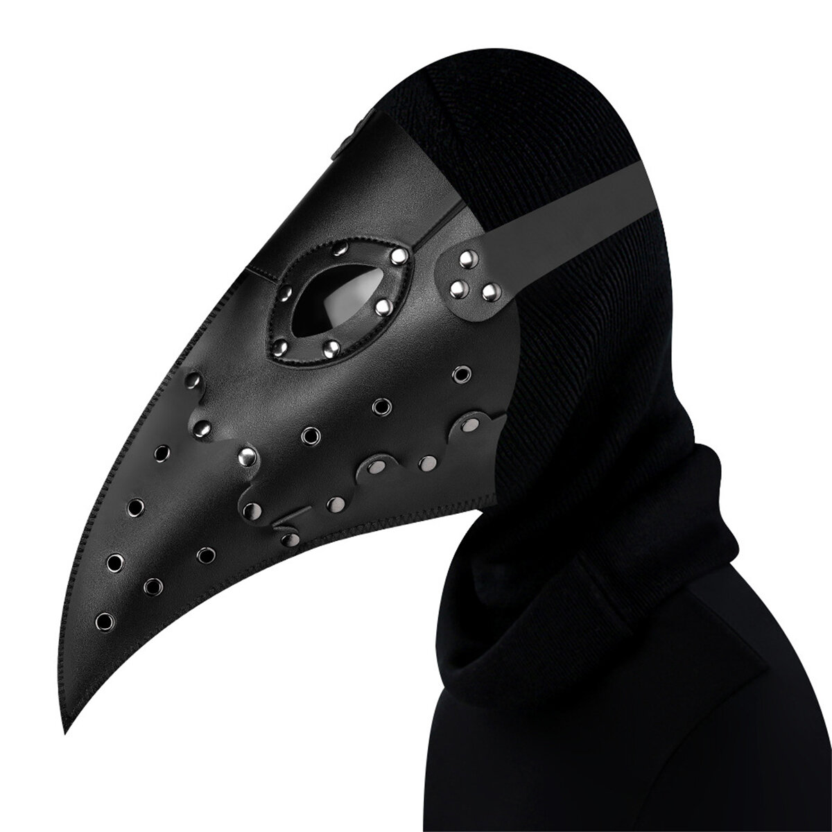 

Motorcycle Face Steampunk Halloween Bird Doctor Plague Mask Long Beak Cosplay Prop Party Costume