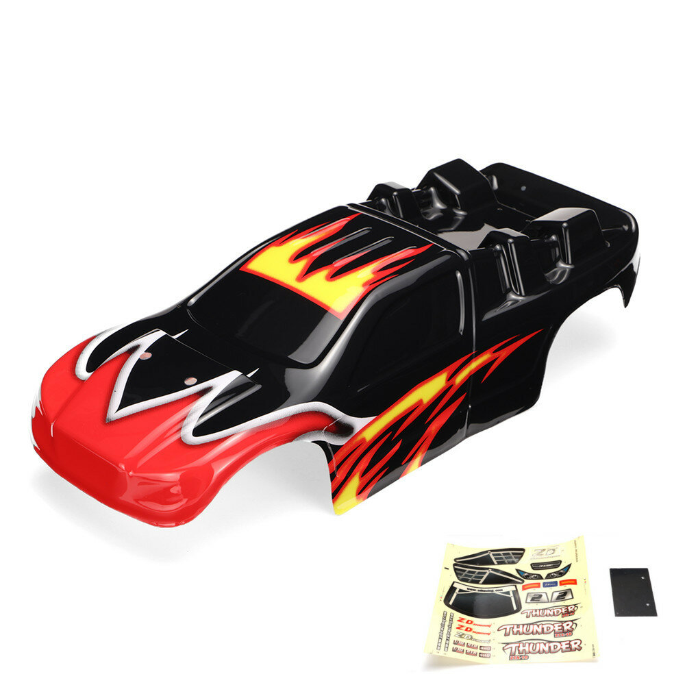 ZD Racing 10423 1/10 RC Car Spare Body Shell Painted w/ Sticker Sheet 7365 Vehicles Model Parts