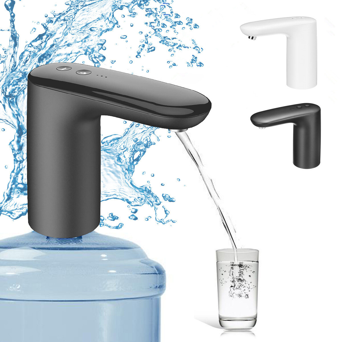Automatyczny elektryczny dystrybutor wody Smart Water Pump do kempingu, pikniku, butelki na napoje galonowe, przełącznika oczyszczania wody.