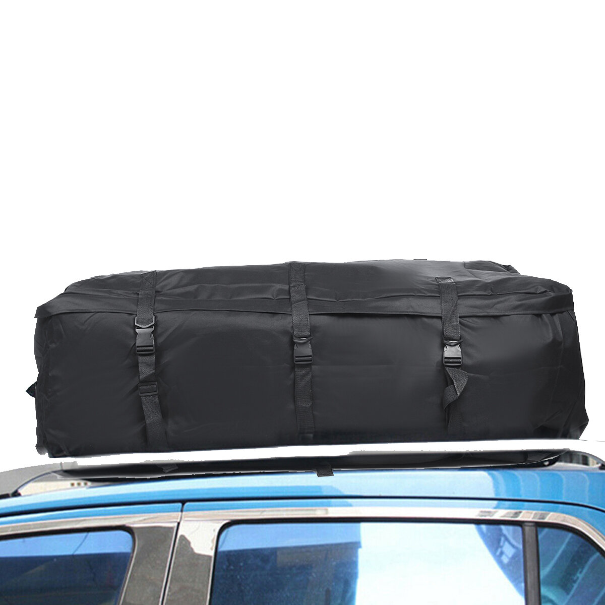 

53inch Portable Storage Bag Waterproof Car SUV Roof Top Rack Bag Oxford Travel Luggage Storage Cargo Carrier Large