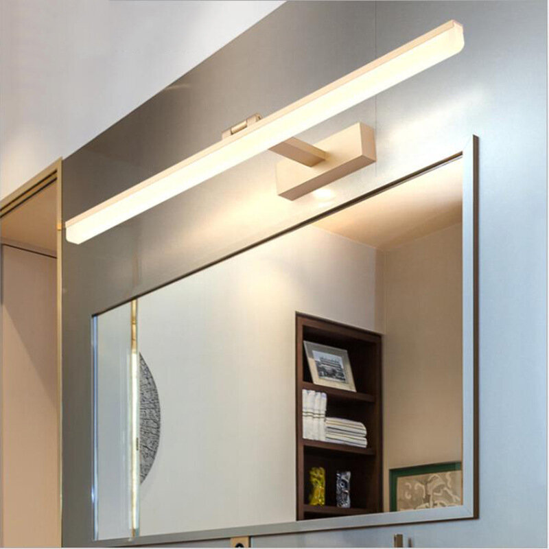 ZEROUNO LED Vanity Light Bathroom Bedroom Waterproof Mirror Lights 100-240V Aluminum 9W 12W Mirror F