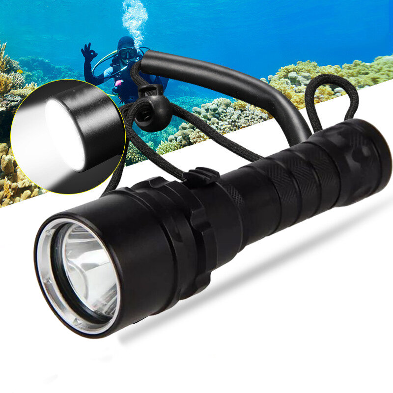 

XANES® XML L2 1000LM Подводный фонарь для дайвинга, 50 м, с плавной регулировкой яркости, рабочий Лампа с ручным ремешко