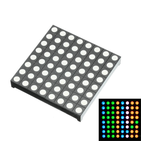 

Трехцветный общий анод RGB LED Dot Matrix Дисплей Модуль Совместимый Colorduino