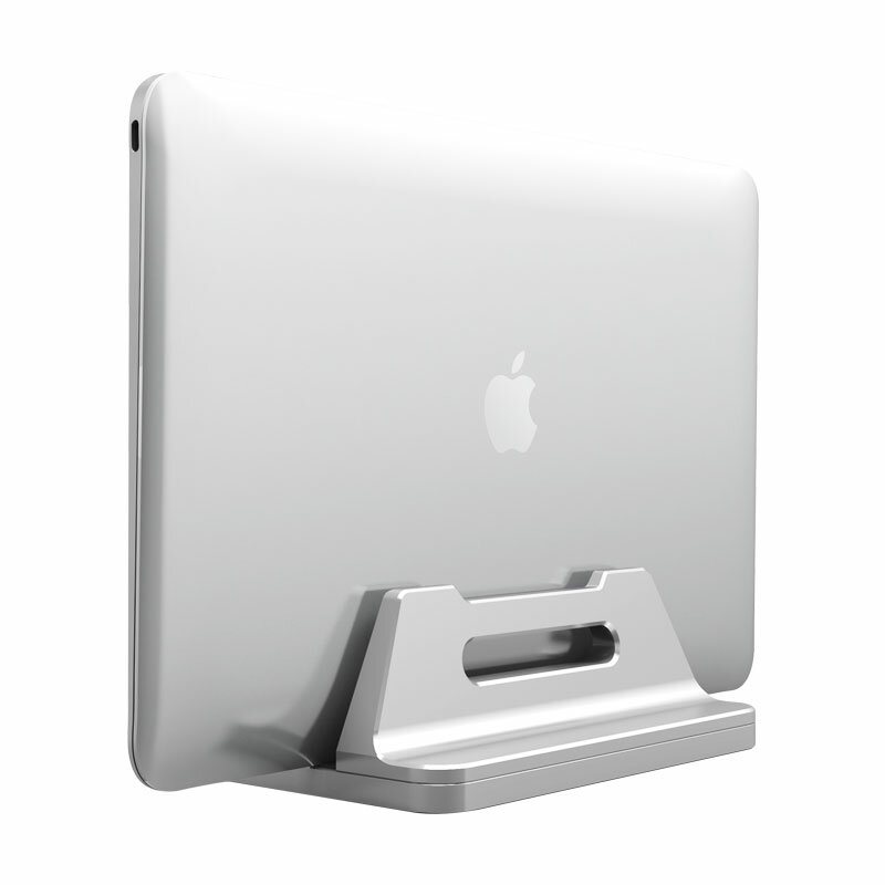 BONERUY P9 Universele verticaal verstelbare aluminium Macbook Desktop Stand Holder