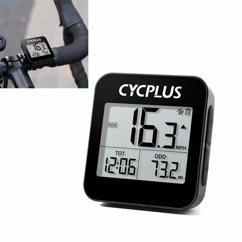 CYCPLUS G1 Upgrade Version Bicycle Computer GPS WirelessWaterproof Smart Stopwatch Speedometer Odometer Cyclocomputer