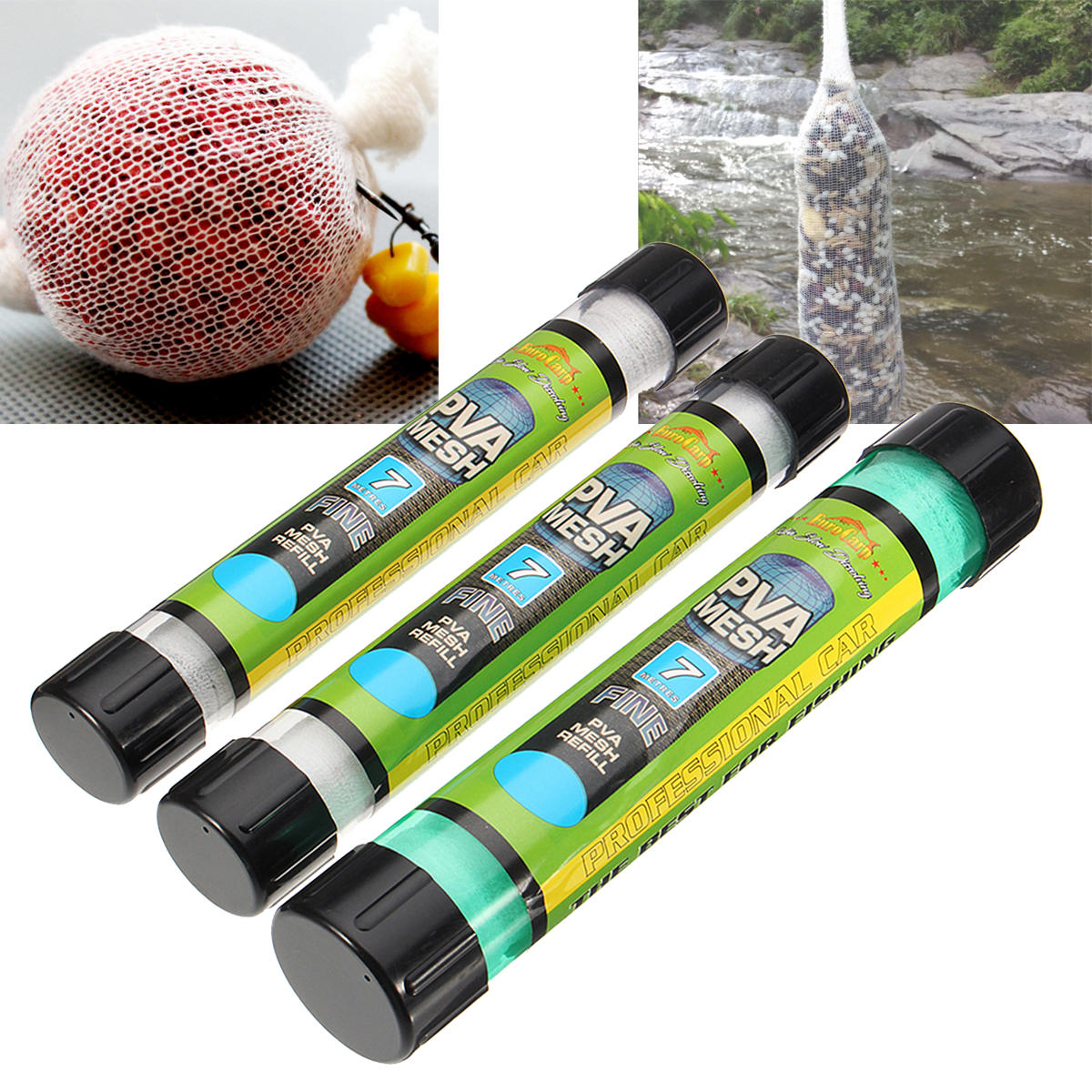 CARP FISHING BAIT TUBE PLUNGER TWO SIZE ENDS FOR FILLING PVA BAGS