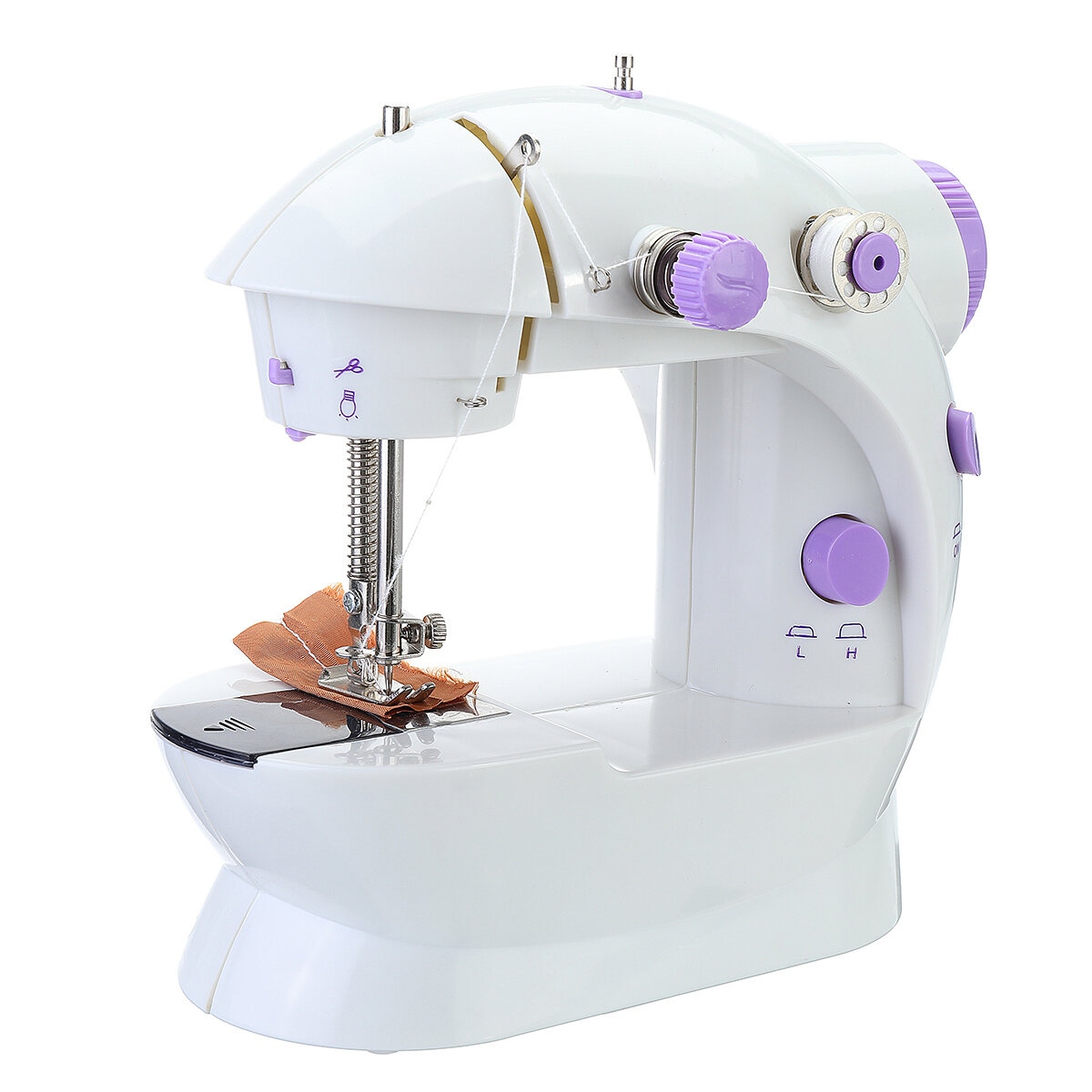 

Portable Sewing Machine Mini With Lamp Thread Cutter Extension Table Electric Sewing Machines DIY Embroidery Machine