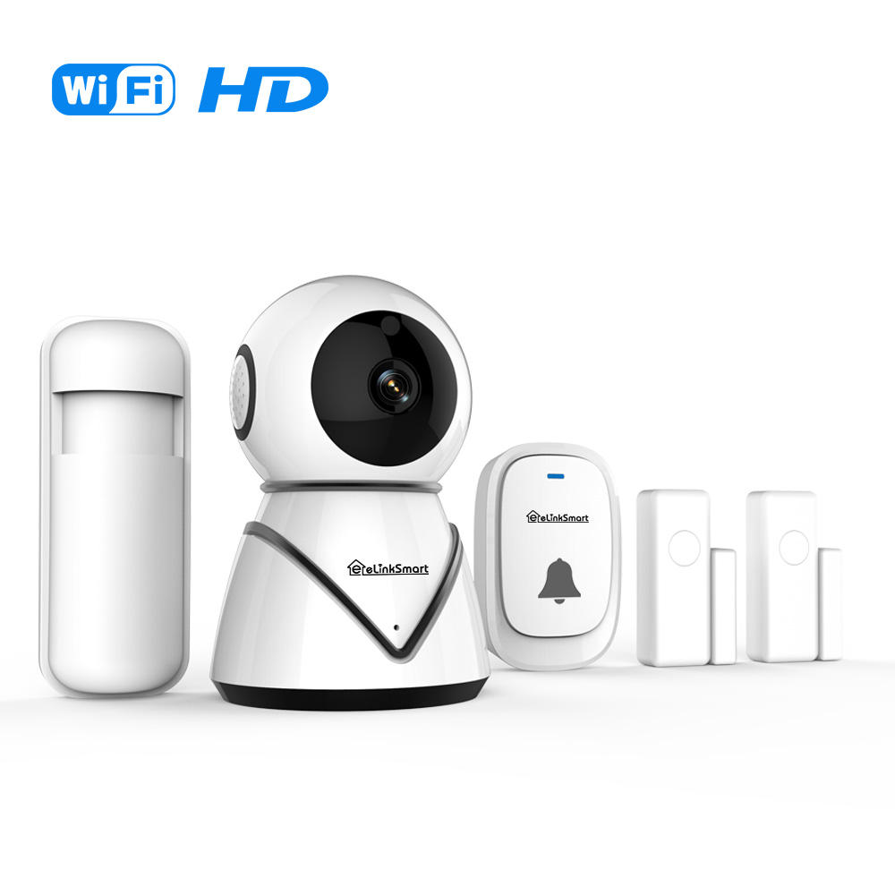 

Elinksmart Star30VA HD 1080P IP Camera ONVIF Doorbell Door Magnet System Set Door Sensor Home Baby Monitors Home Alarm