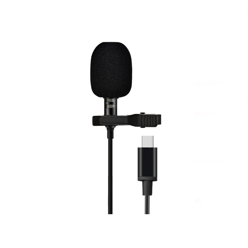 

ALTSON AL-M2 Type-C Lapel Condenser Microphone for Android Mobile Phone Portable Lavalier Mic for DV Audio Video Record