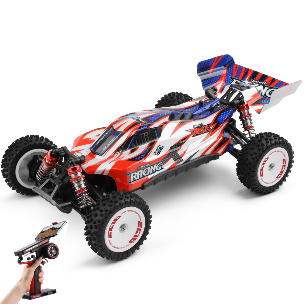 Wltoys 124008 RTR 1/12 2.4G 4WD 3S Brushless RC Car 60km/h Off-Road Climbing High Speed Truck Full Proportional Vehicles Models Toys