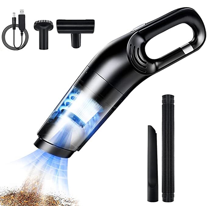 

Car Handheld Vacuum Cordless 120w 10000pa Rechargeable Mini Cleaner Portable Wireless Cleaner Washable Filters for Home