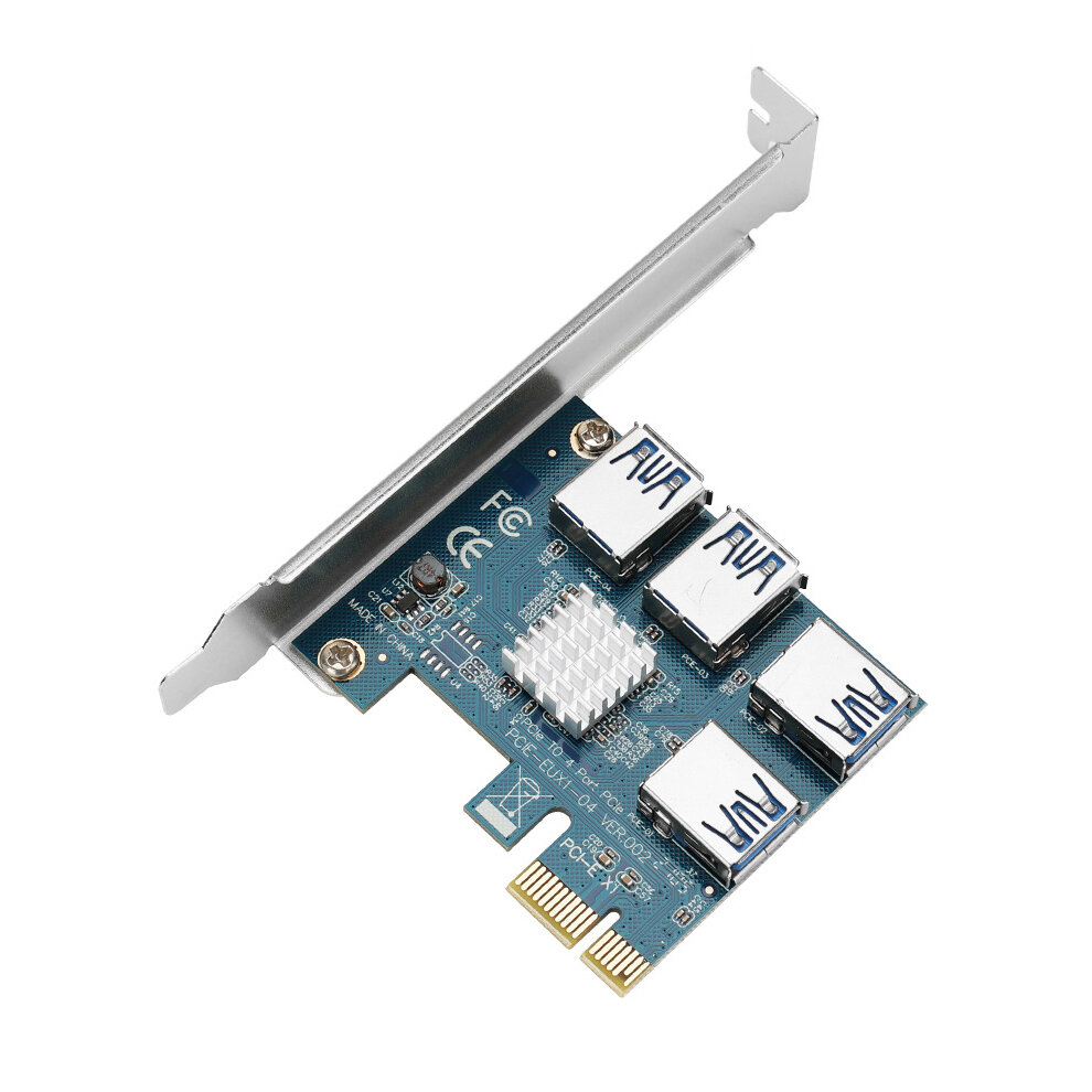 VER009s Graphics Card Adapter Board 4 In 1 PCI-EX1 to X16 External Graphics Card X1/X4/X8/X16 Extens