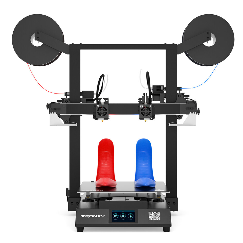

[US/EU Direct]TRONXY® GEMINI S Dual Extruder IDEX 3D Printer Multicolor 2 color 2 Head Independent Large FDM 3D Printing