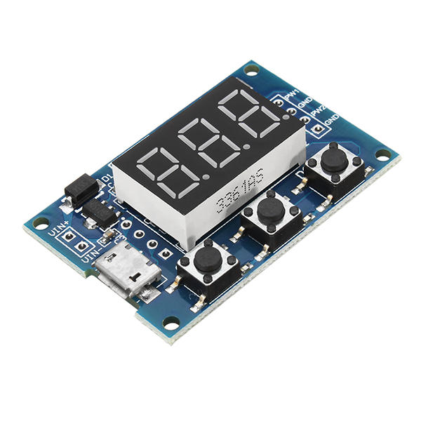 

2 Channel PWM Generator Module Pulse Frequency Duty Cycle Adjustable Square Wave Rectangle Signal Generator For Stepper