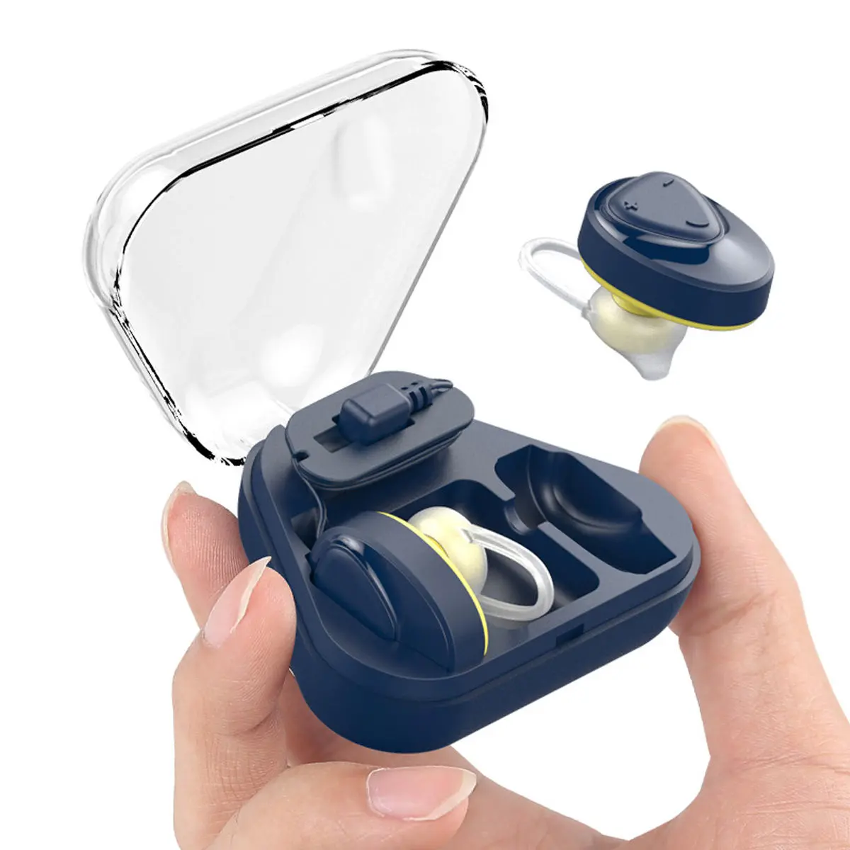 Portable TWS True Wireless bluetooth Earphone Stereo HiFi Sports Headphone with Mic