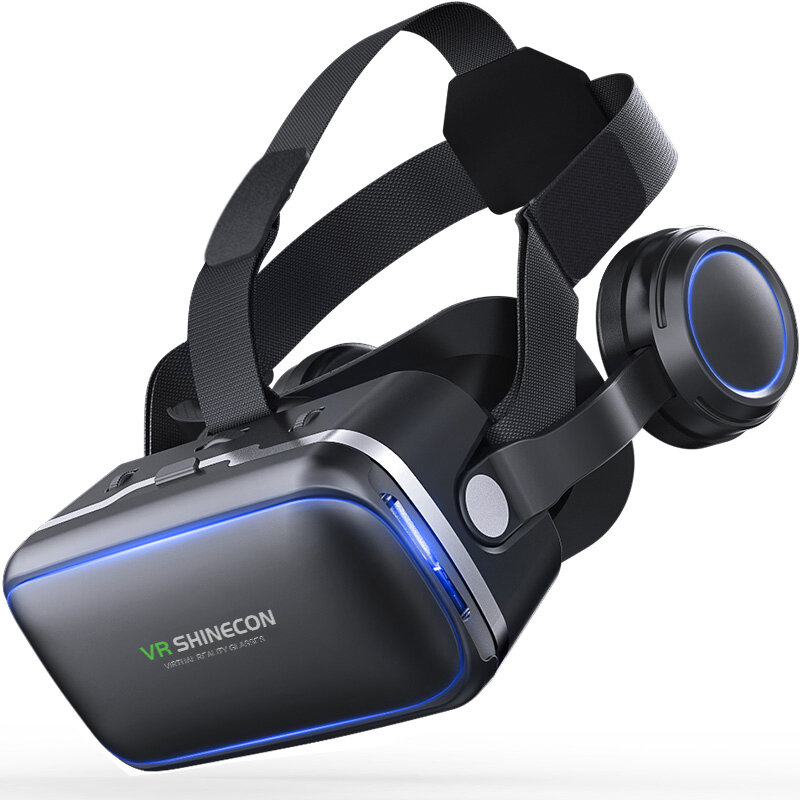 Bakeey VR Shinecon 6.0 360 graden stereo 3D Virtual Reality-brilbox Headset voor 4.7-6.0 inch smartp