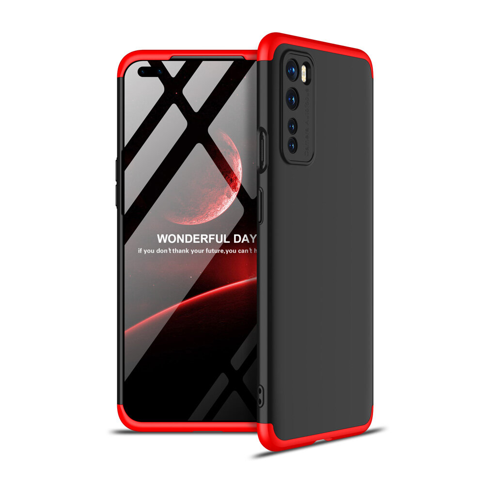 

Bakeey for OnePlus Nord Case 3 in 1 Detachable Double Dip with Lens Protect Frosted Anti-Fingerprint Shockproof PC Prote