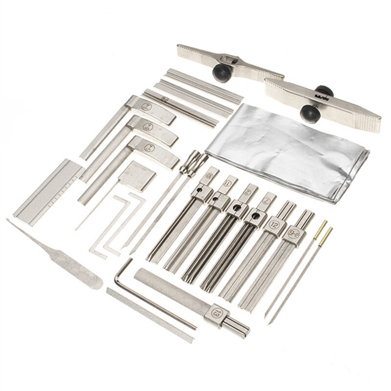 

DANIU Multifunctional Locksmith Tool Kit Lock Pick Tools Set Suitable for Various Lock Brands Packaged in Convenient Pla