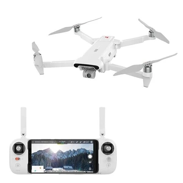 FIMI X8 SE 2020 8KM FPV With 3-axis Gimbal 4K Camera HDR Video GPS 35mins Flight Time RC Quadcopter RTF One Battery Vers
