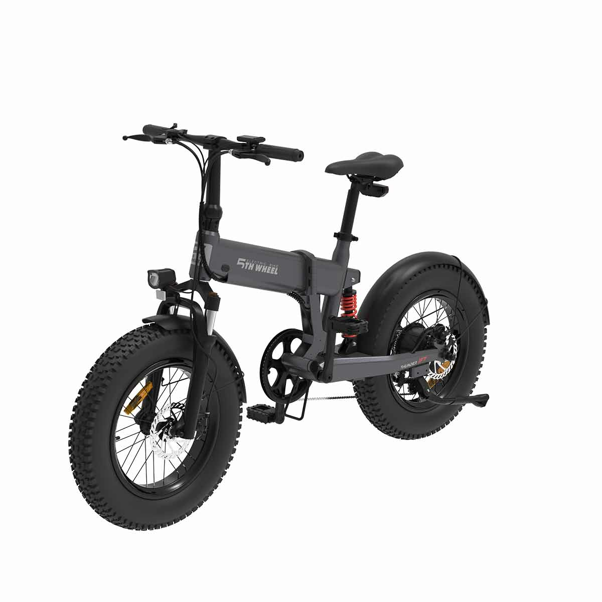 

[USA DIRECT] 5TH WHEEL Thunder 1FT(EB06) 48V 10Ah 500W 20*4.0 Inch Electric Scooter 80KM Range 100KG Max Load