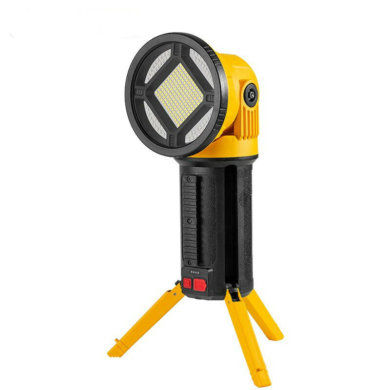 3200Lumens Rechargeable Strong Spotlight Spot Lights Handheld Large Flashlight Super Bright Outdoor Camping Light Tent Lamp Searchlight