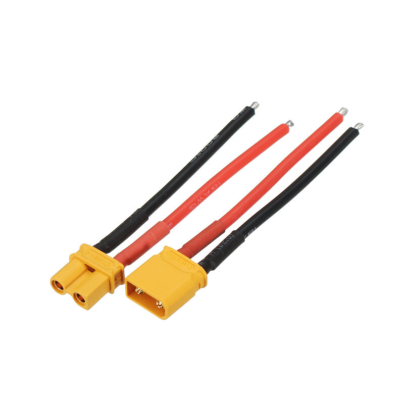 5 cm XT30U XT30 Man Vrouw Plug 18AWG Kabel voor Sectie Board Solderen ESC 2S Lipo Batterij