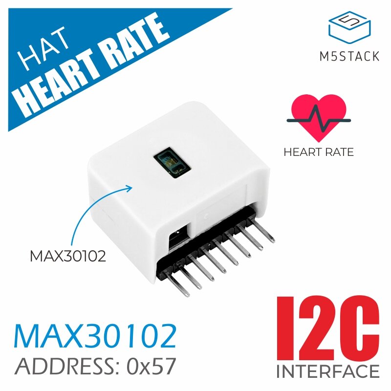M5Stack® M5StickC Heart Blood Oxygen Heart Rate Sensor MAX30102 Programmable Smart Medical Module